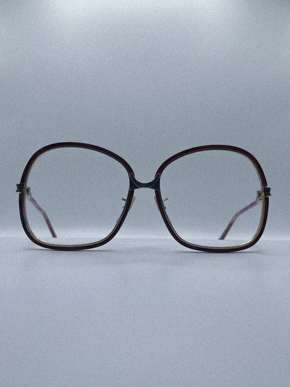 1960s Tura 550 Frames | Gold/Red