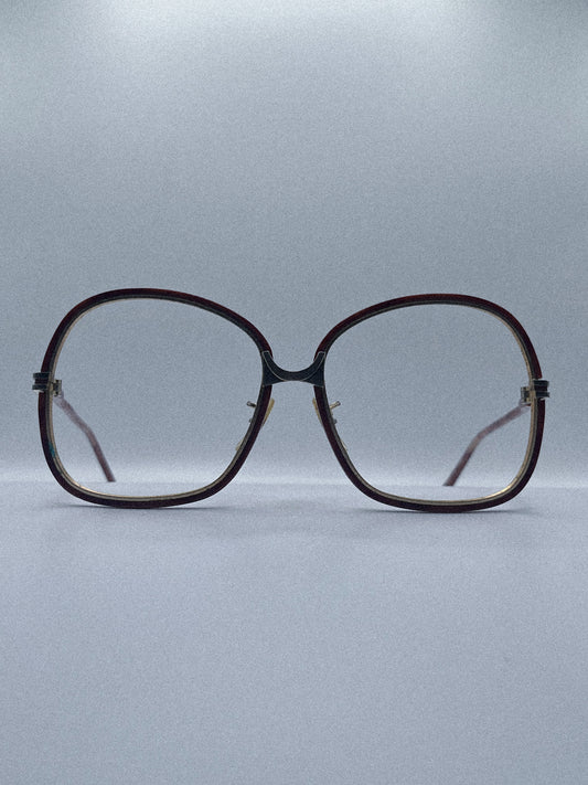 1960s Tura 550 Frames | Gold/Red