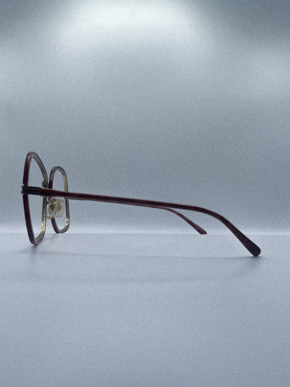 1960s Tura 550 Frames | Gold/Red
