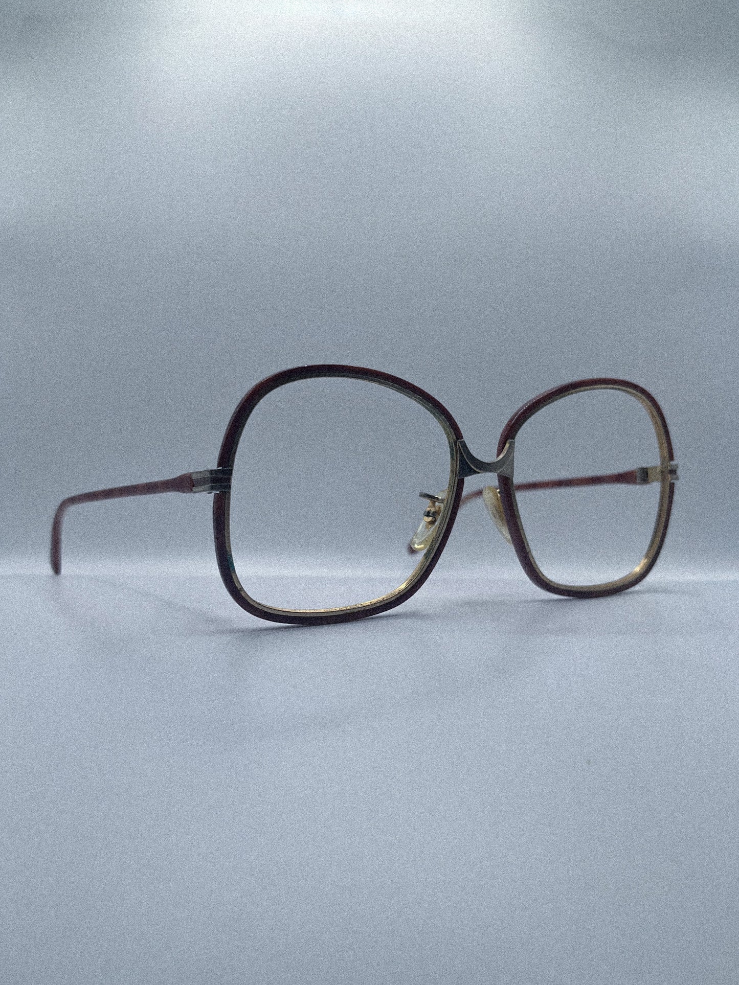 1960s Tura 550 Frames | Gold/Red