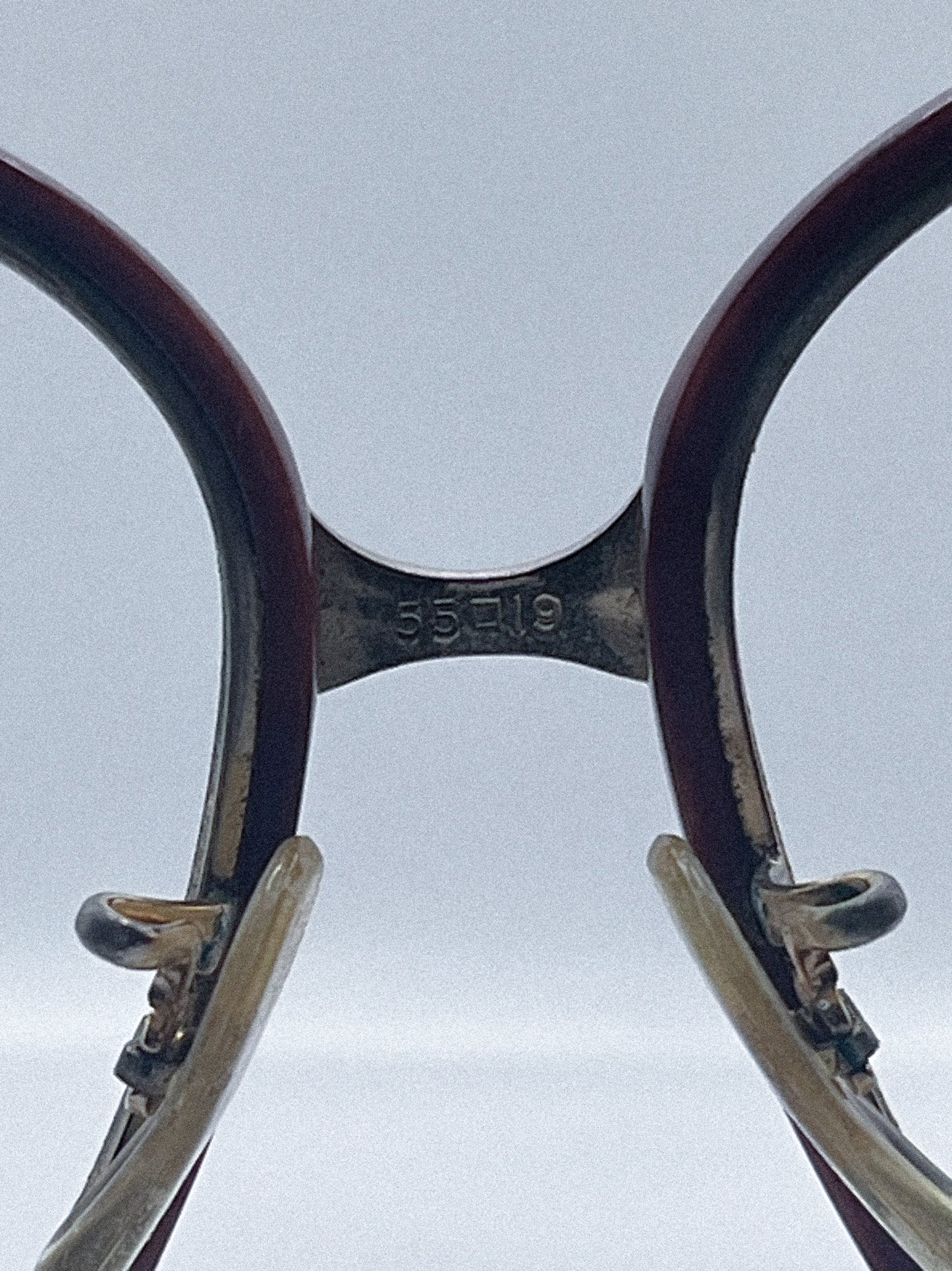 1960s Tura 550 Frames | Gold/Red