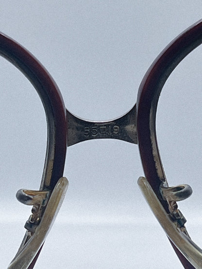 1960s Tura 550 Frames | Gold/Red