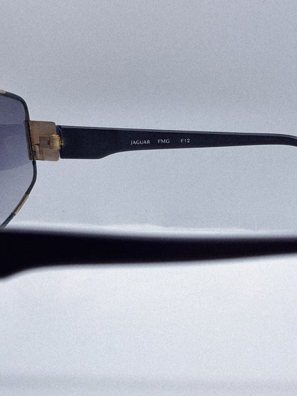 "Cobalt Aviator" 1980s Jaguar Sunglasses