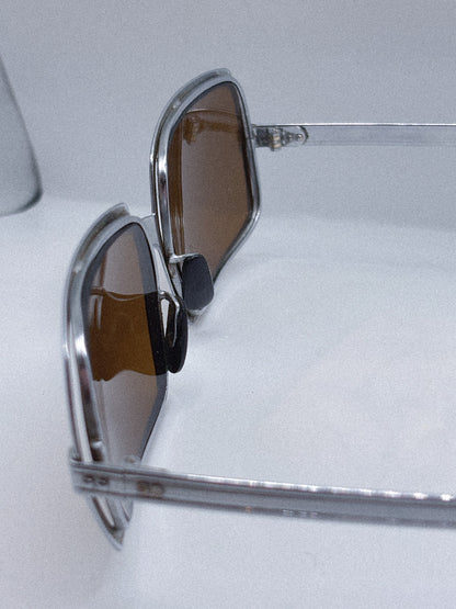 "Amber Havana" 1960s Handmade Sunglasses