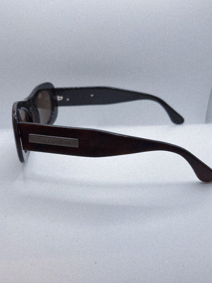 "Chestnut Luxe" 1990s Dolce & Gabbana Sunglasses