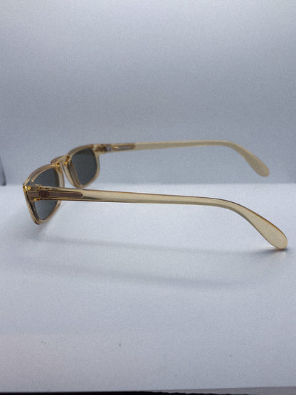 "Emerald Half-Rim" 1980s Dunhill Sunglasses