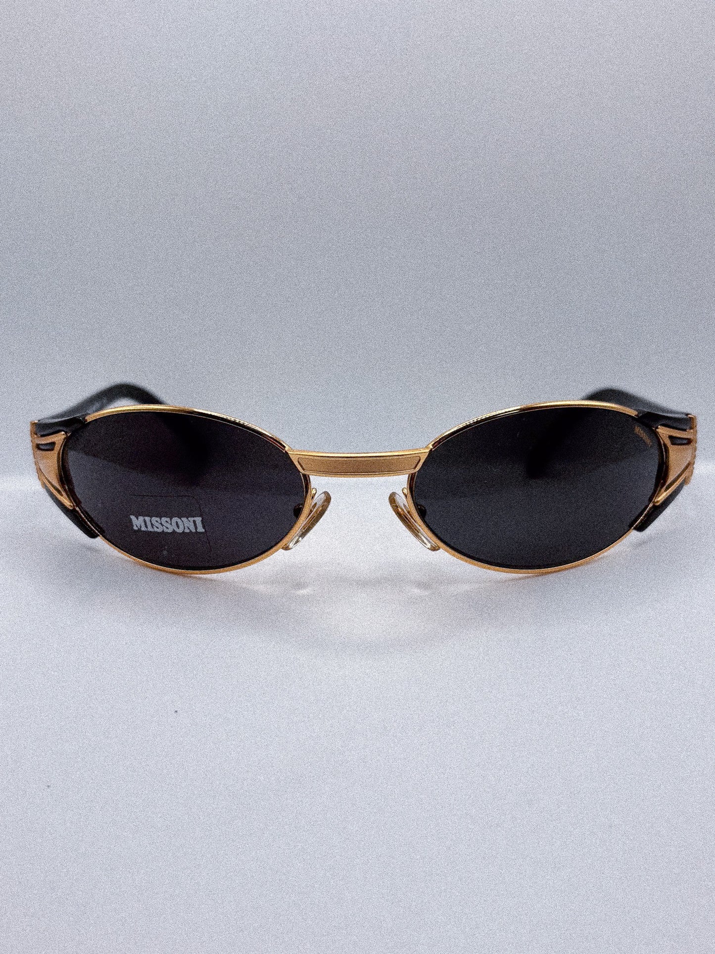 "Obsidian Charm" 1980s Missoni Sunglasses
