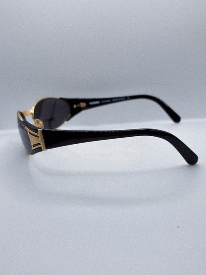 "Obsidian Charm" 1980s Missoni Sunglasses