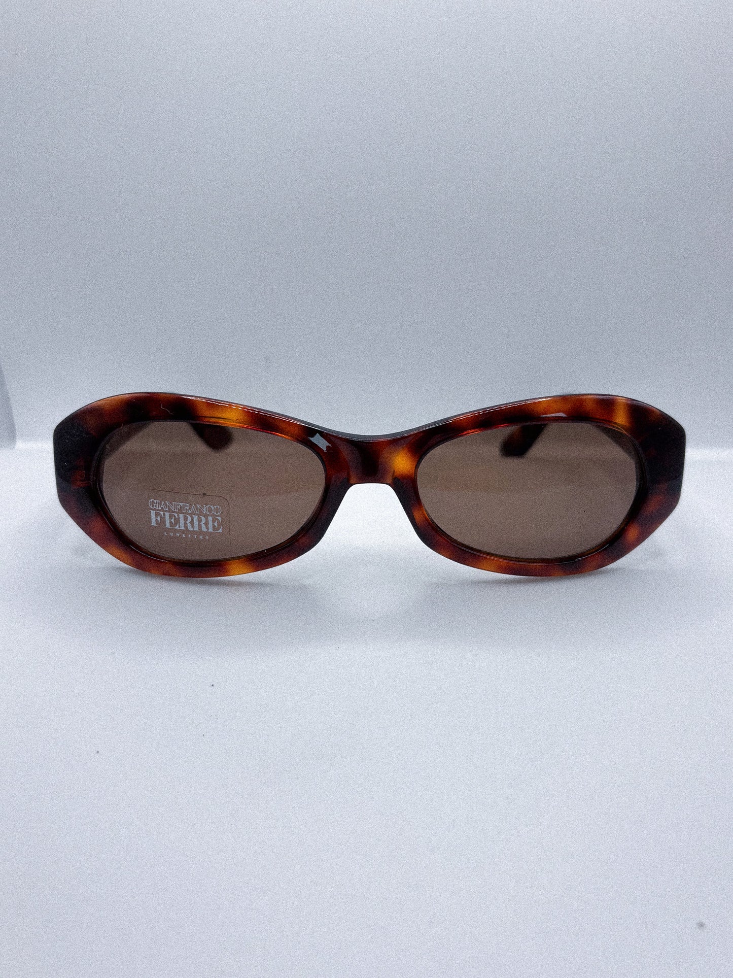 "Tortoise" 1990s Gianfranco Ferre Sunglasses