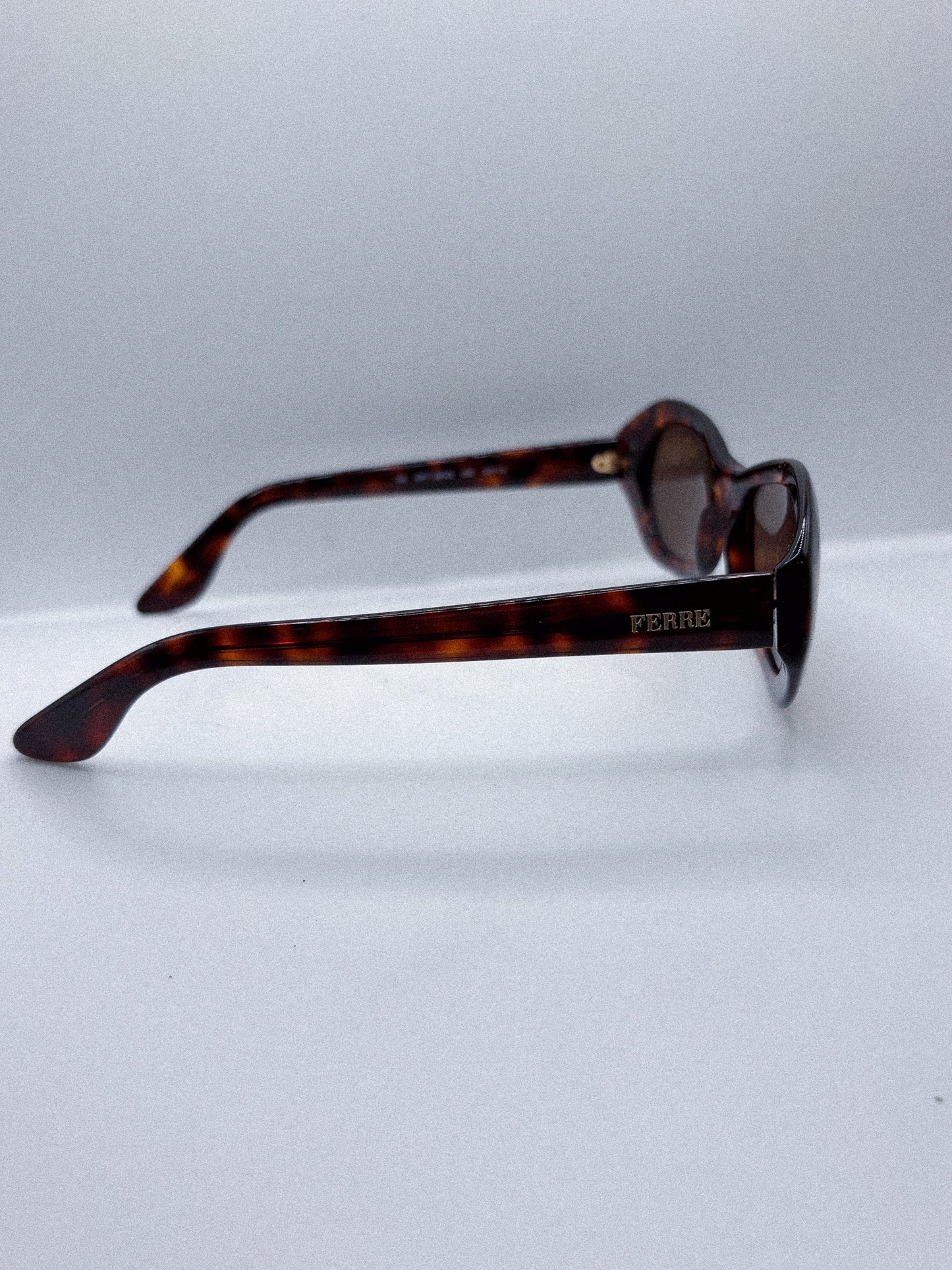 "Tortoise" 1990s Gianfranco Ferre Sunglasses