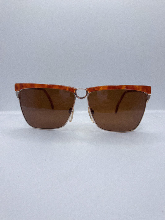 "Mocha Classic" 1980s Gucci Sunglasses