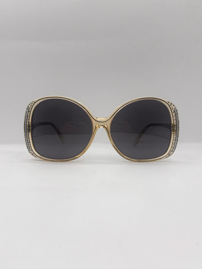 "Crystalize" 1960s Rodeo Crystal Polarized Sunglasses