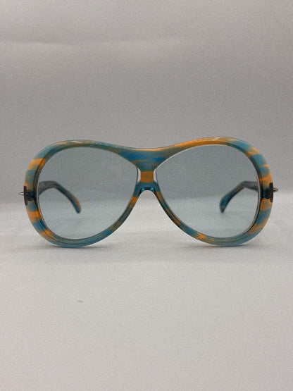 "Summer Popsicle" 1980s Silhouette Refined Glasses