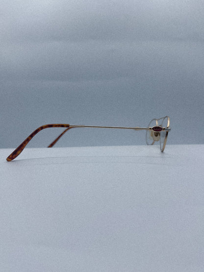 "Velocity" 1980s Bugatti Glasses Frame