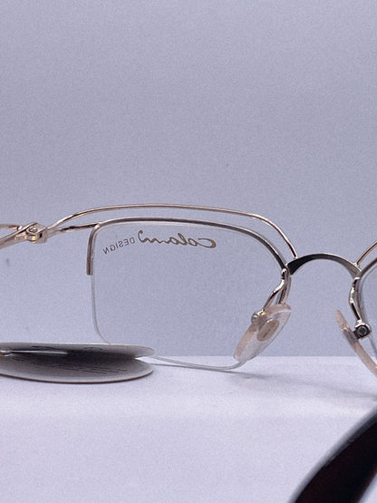“Golden Horizon” 1980s Luigi Colani Eyeglasses
