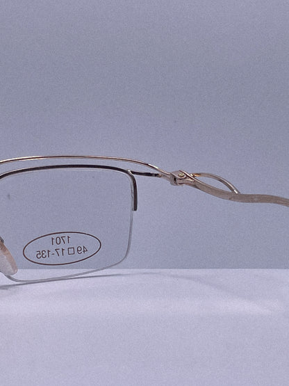 “Golden Horizon” 1980s Luigi Colani Eyeglasses