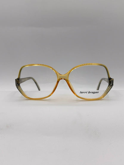 Just Like Honey 1980s Terri Brognan - Optyl Vintage Eyeglass Frame