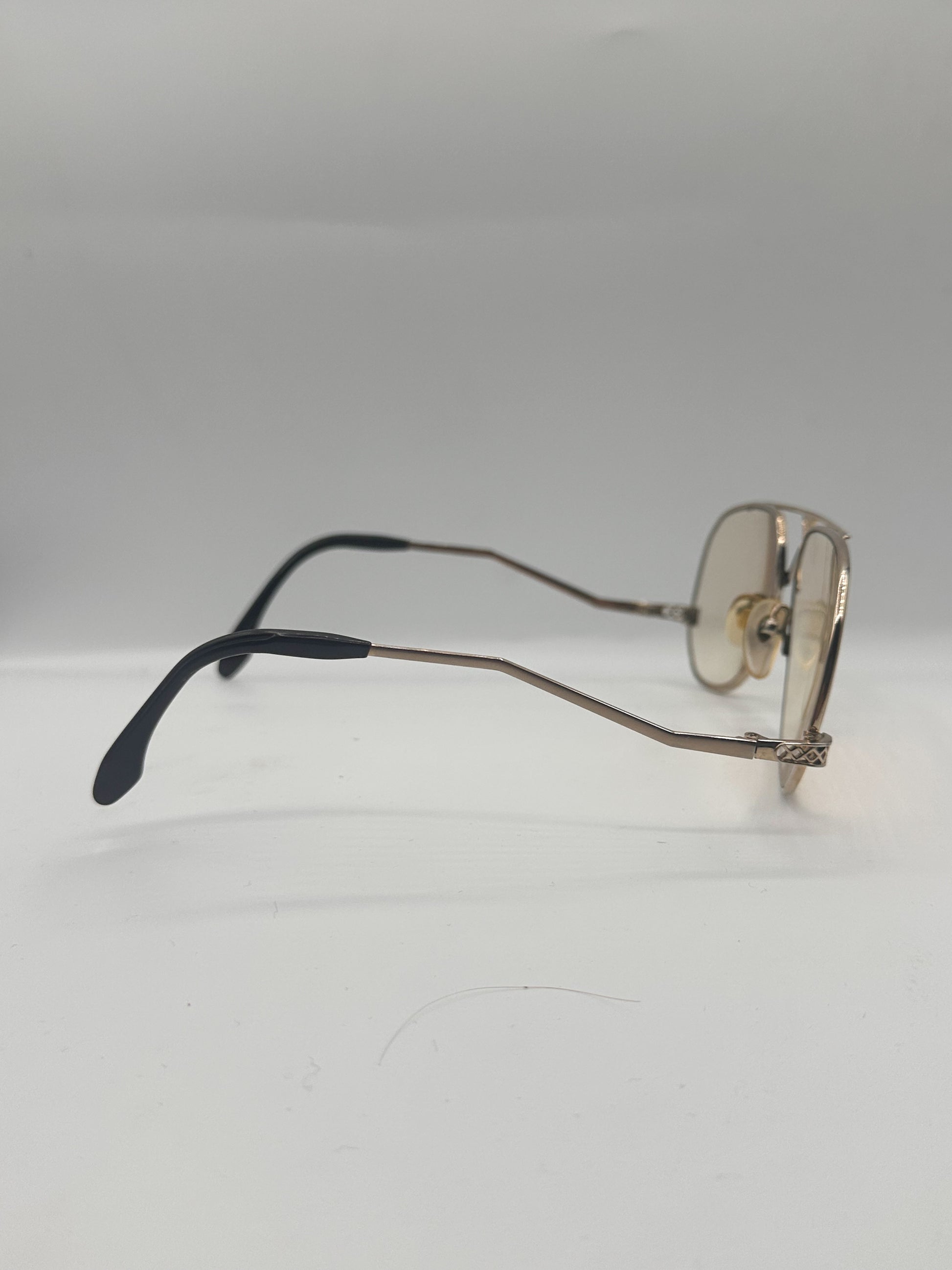 Linear 1980s Optosun vintage Sunglasses Frames, right side