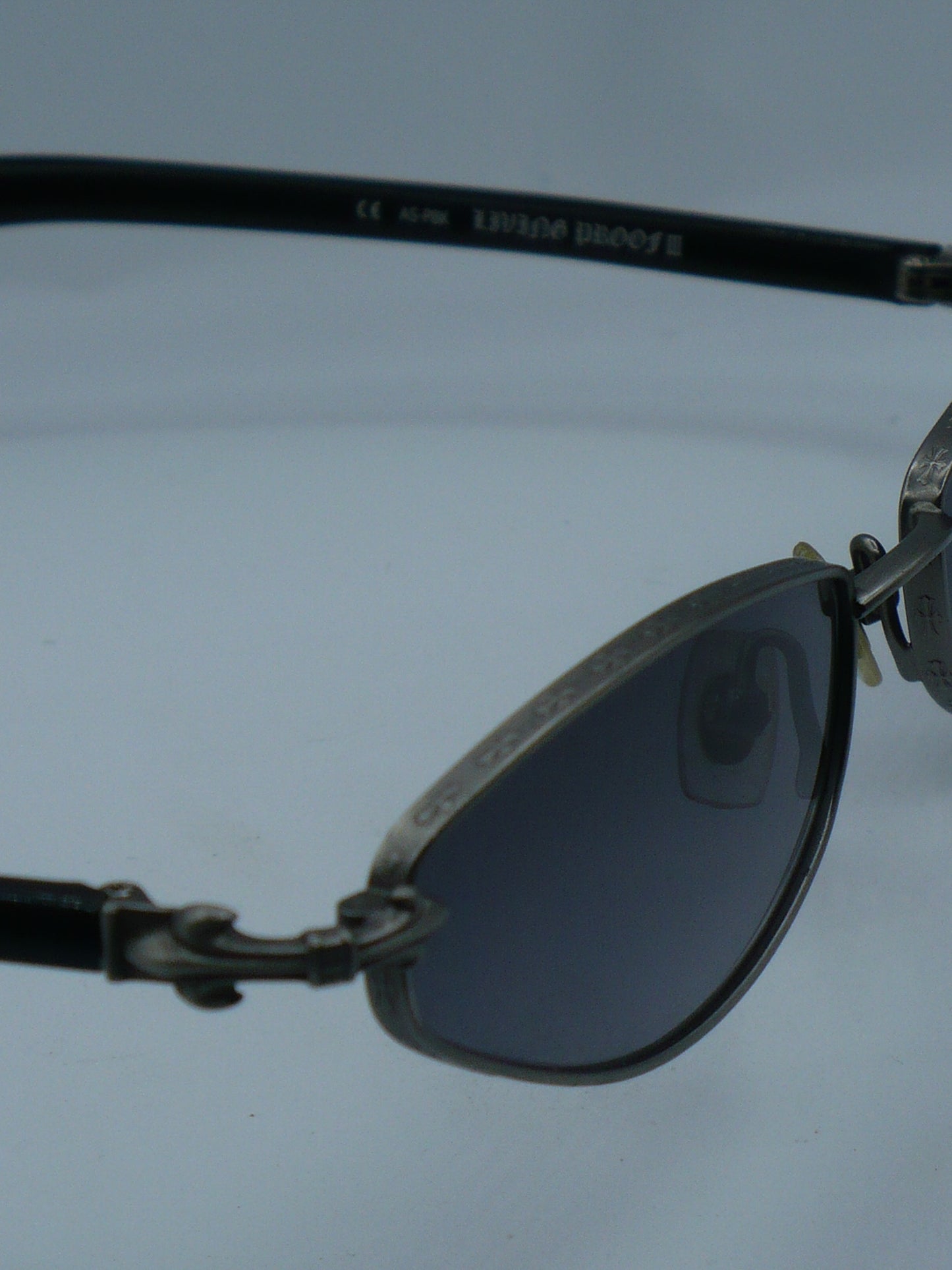 Living Proof III 2000s Chrome Hearts Luxury Sunglasses brand title