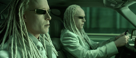 "Twins" 2000s Blinde Matrix Sunglasses