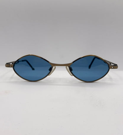 Matrix in Blue 1990s Wired Sunglasses