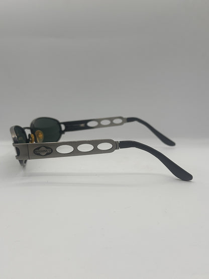 Metal 1990s Marines vintage Sunglasses, left side 