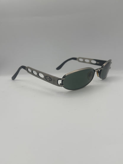 Metal 1990s Marines vintage Sunglasses, right side
