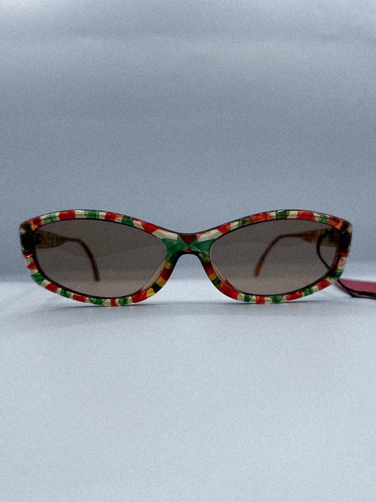 Mosaic 1990s Paloma Picasso Sunglasses front side