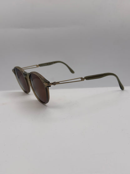 Olive Tree 1990s Sergio Tacchini vintage Sunglasses, left side