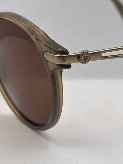 Olive Tree 1990s Sergio Tacchini vintage Sunglasses, zoom in left side