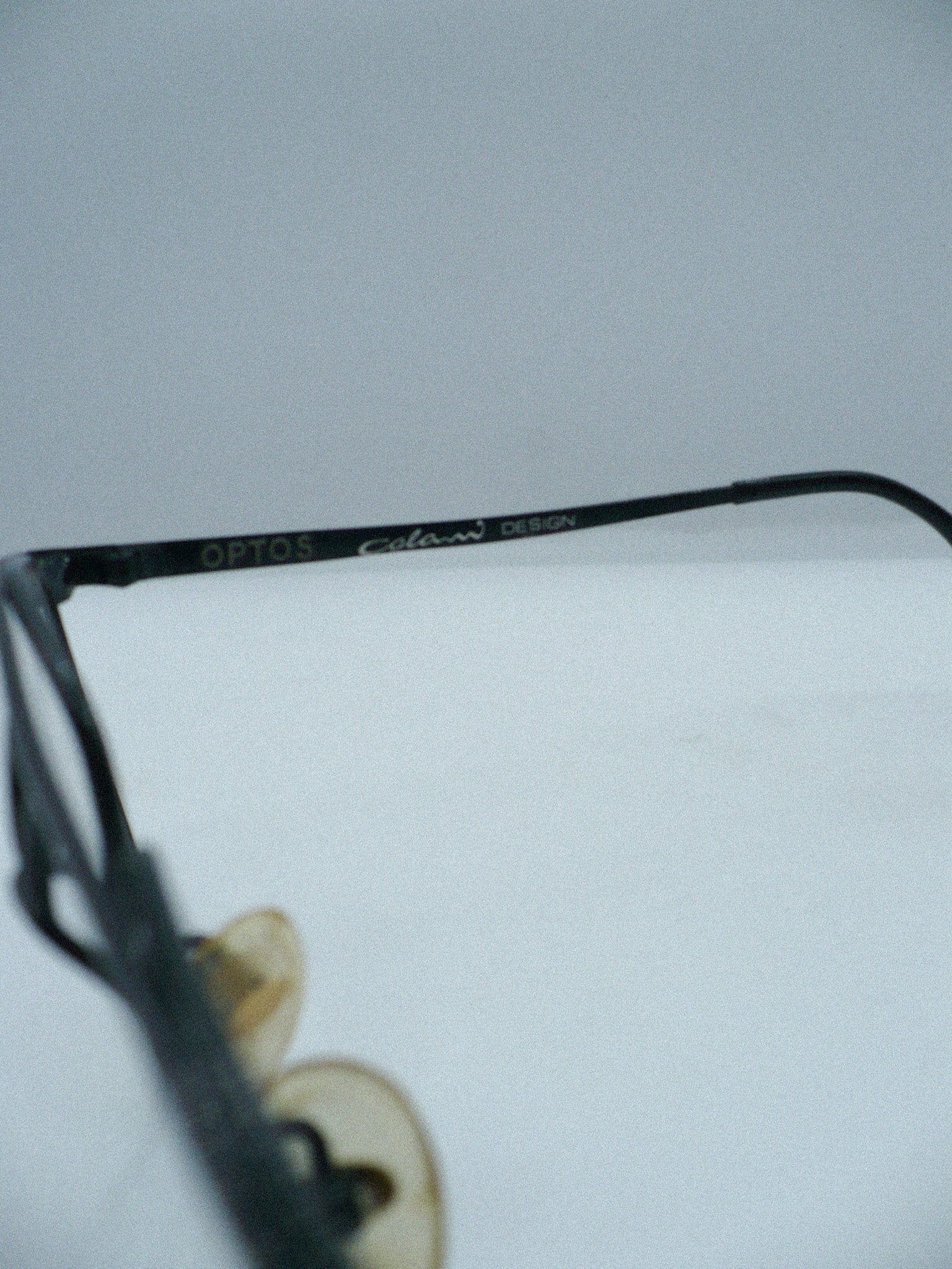 Optos 15 1980s Luigi Colani Designer Eyeglasses brand title