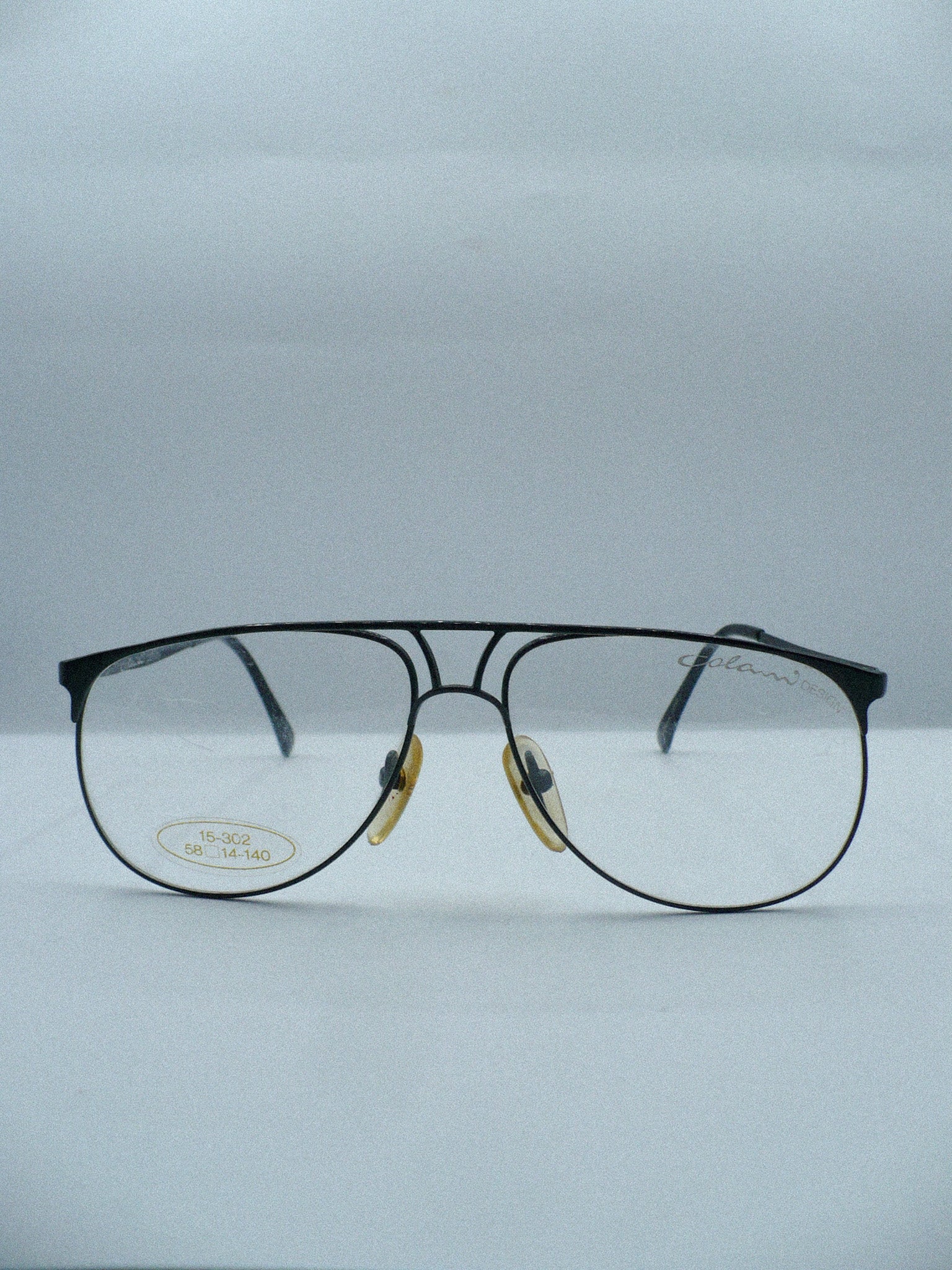 Optos 15 1980s Luigi Colani Designer Eyeglasses front side