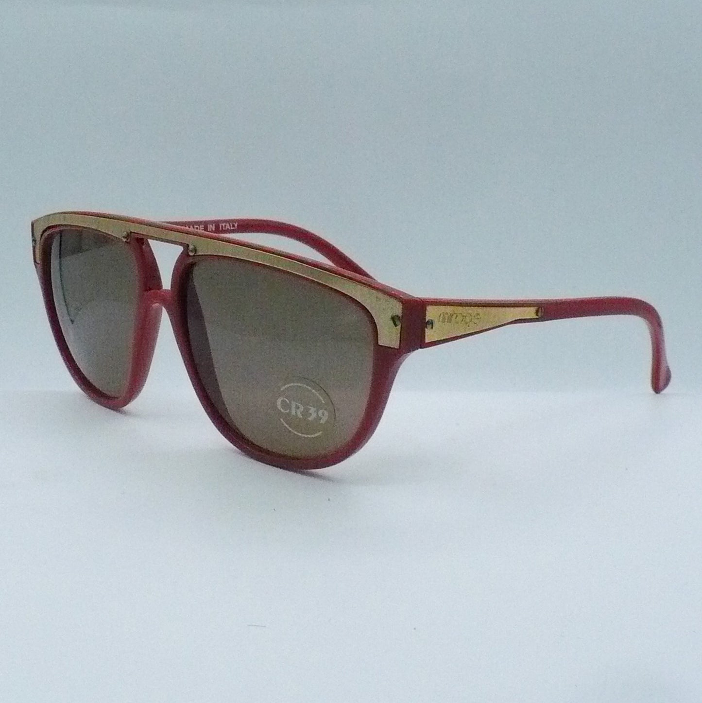 “Touch of Red” 1980s Mirage Sunglasses