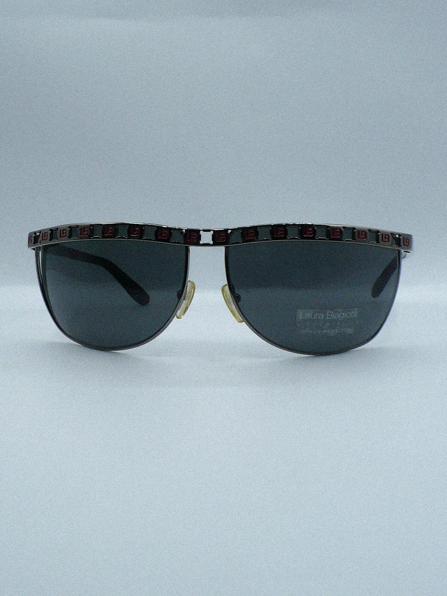 "Chainmail" 1980s Laura Biagiotti Sunglasses