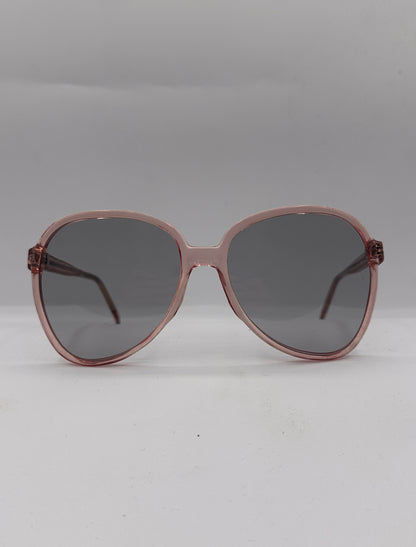 Pink Flowers 1970s Corning Sunglasses