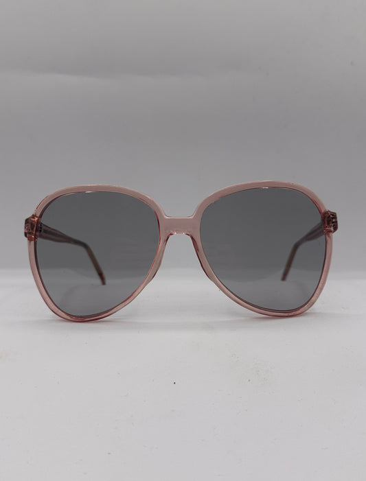 Pink Flowers 1970s Corning Sunglasses