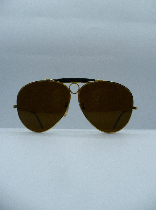 Polo 1980s Ralph Lauren Driving Sunglasses front side