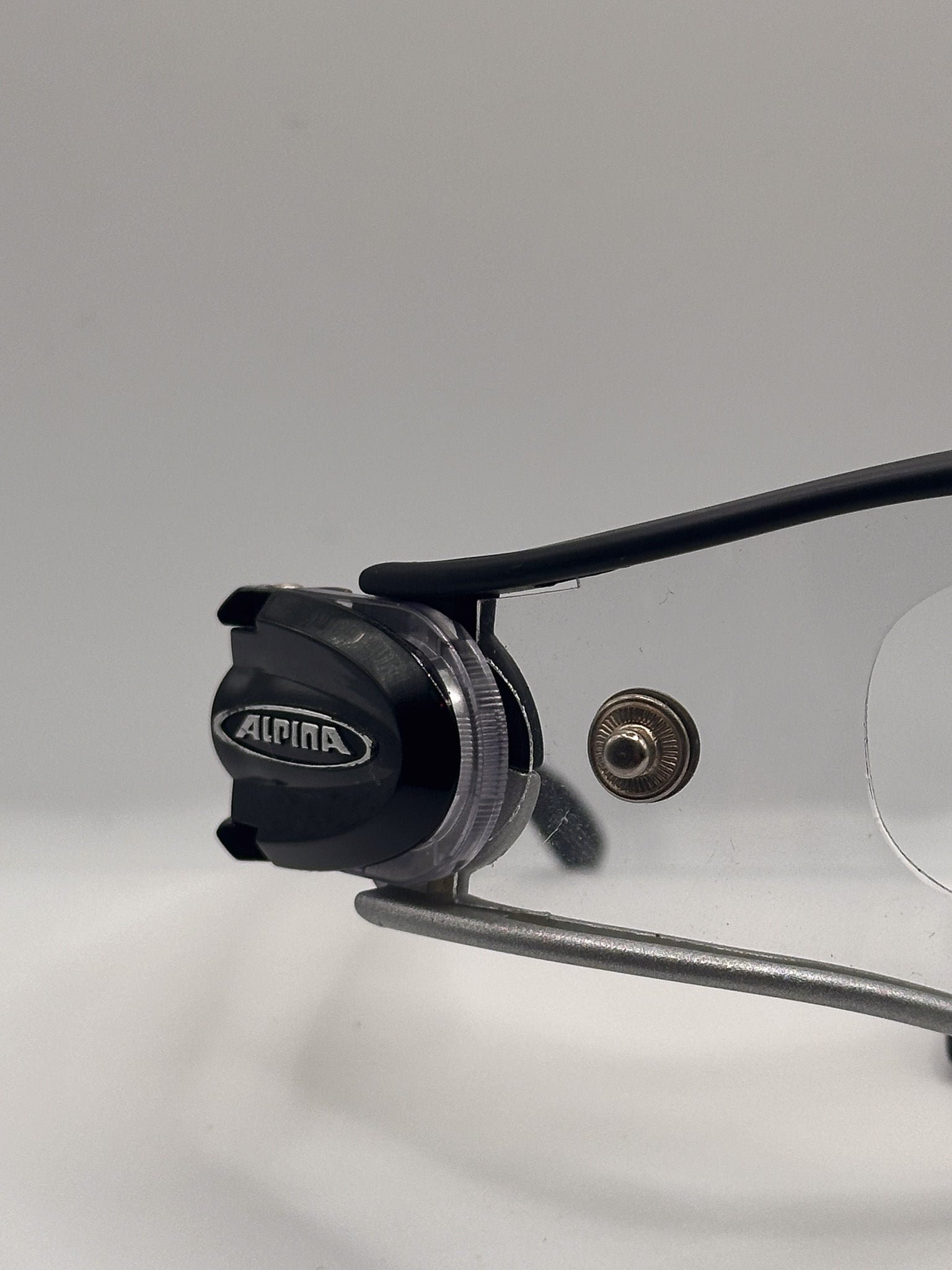 Rare Snap-On Fishing vintage Sunglasses, in side