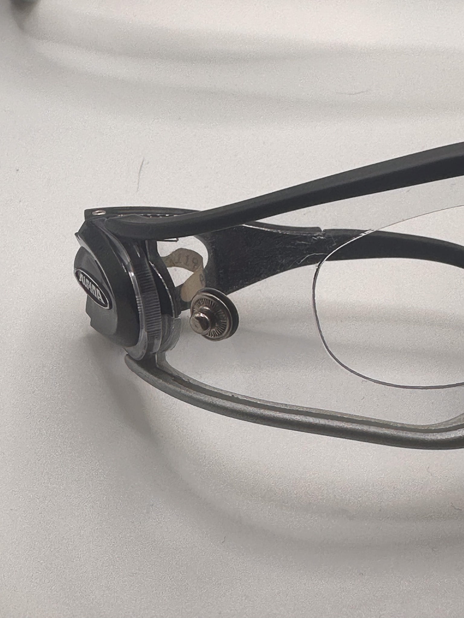 Rare Snap-On Fishing vintage Sunglasses, inner side
