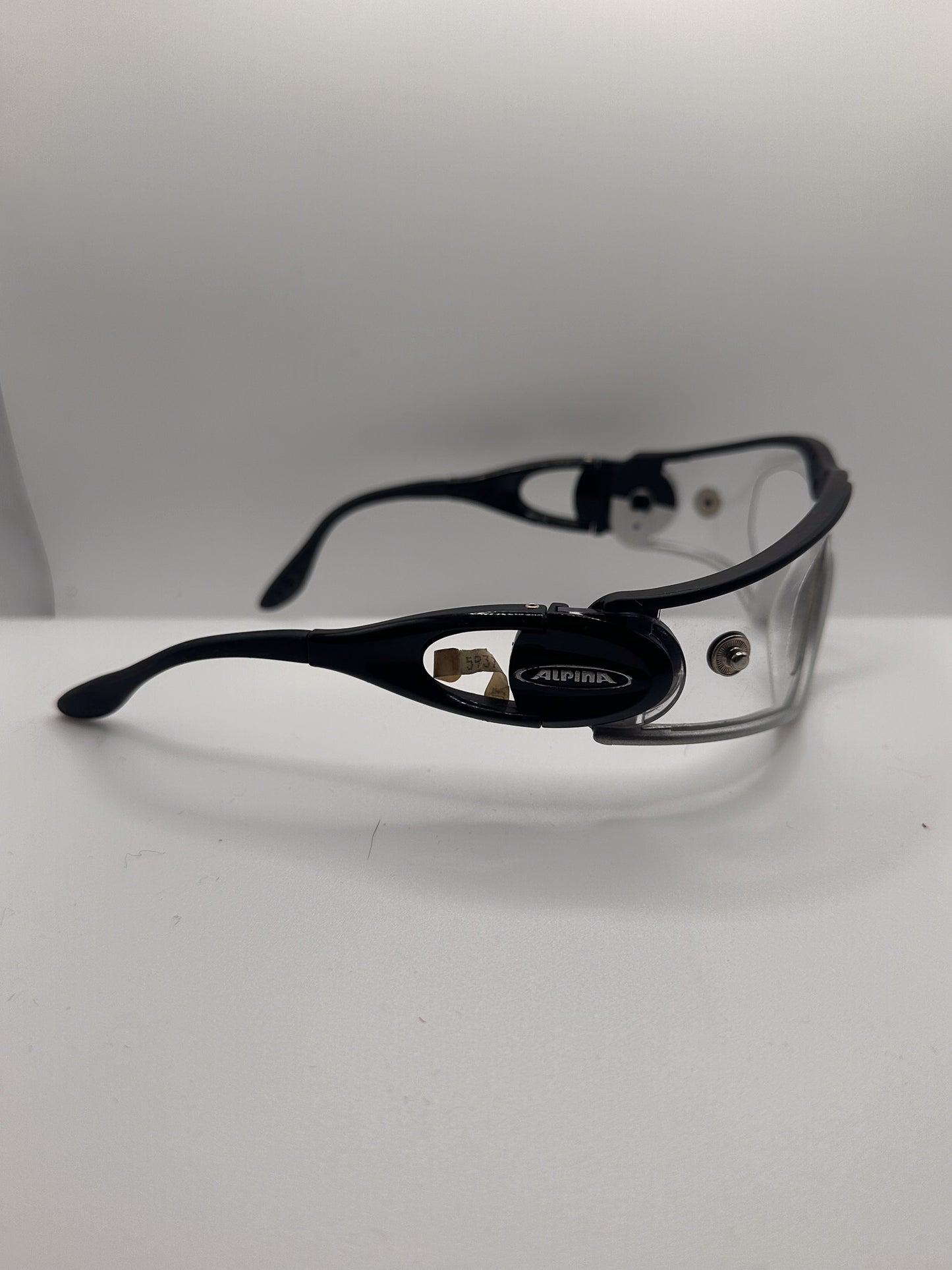 Rare Snap-On Fishing vintage Sunglasses, right side 2