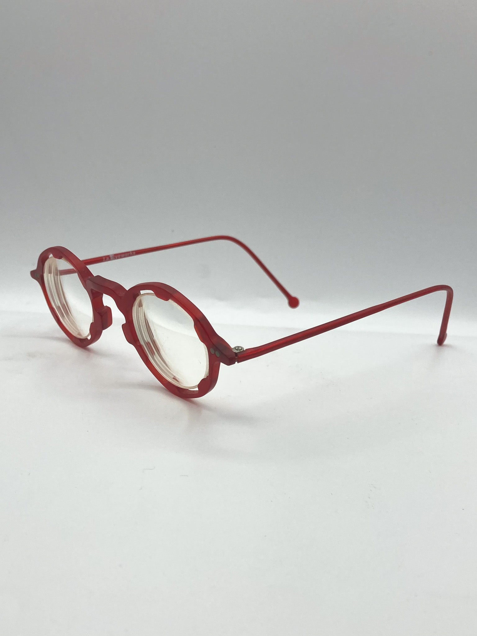 Regumba 228M 1990s L.A. Eyeworks vintage glasses round frame