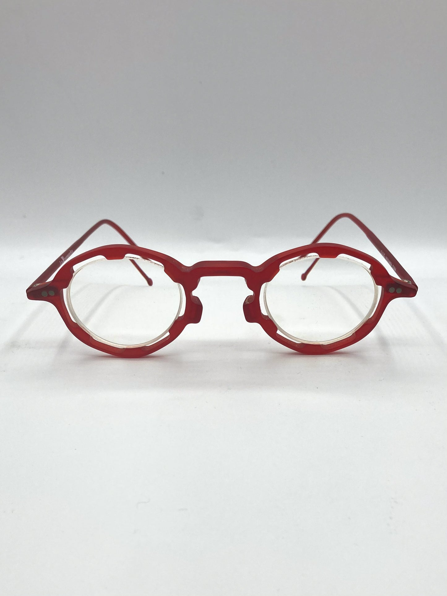 Regumba 228M 1990s L.A. Eyeworks vintage glasses round frame, front side