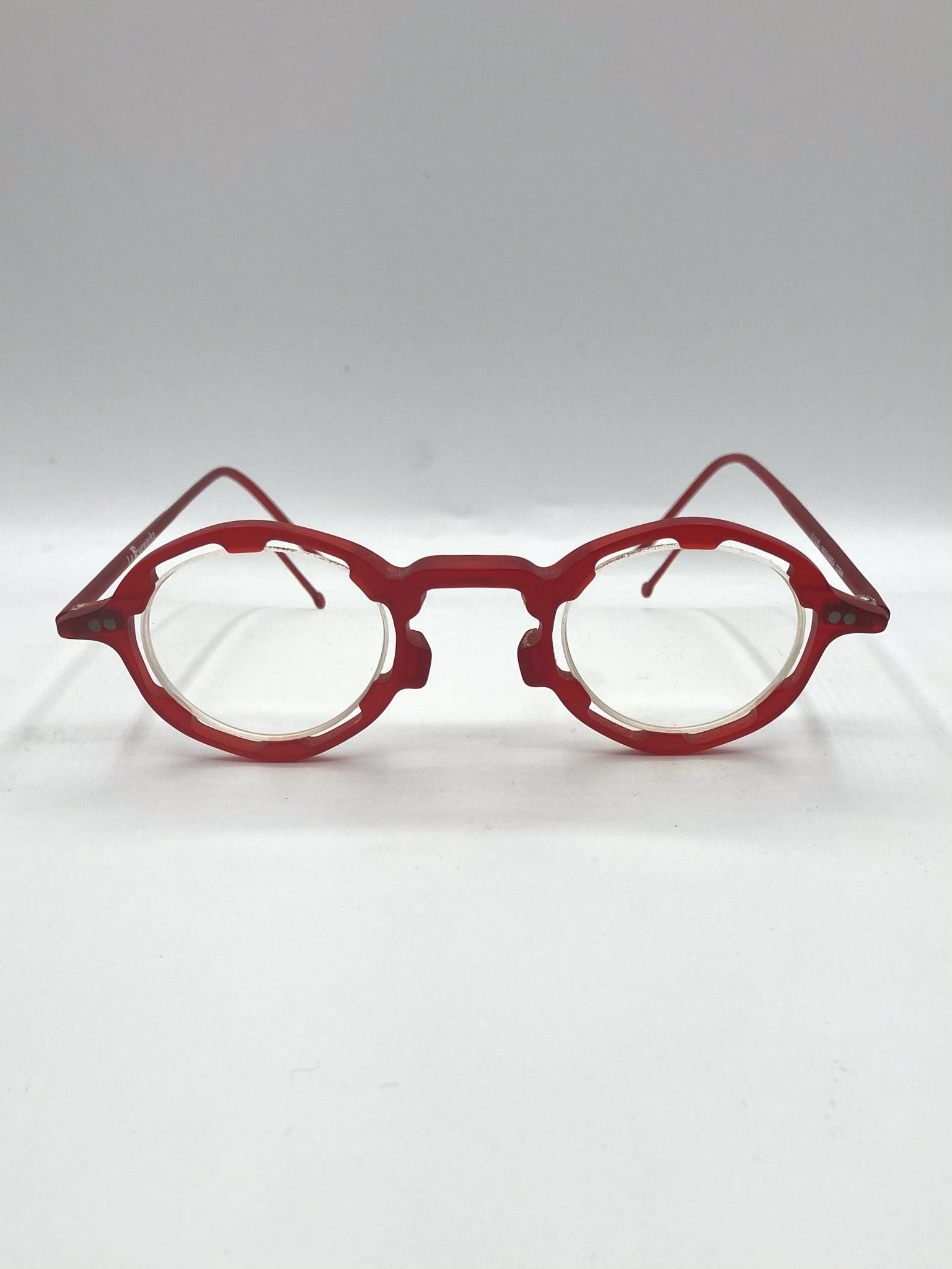 Regumba 228M 1990s L.A. Eyeworks vintage glasses round frame, front side