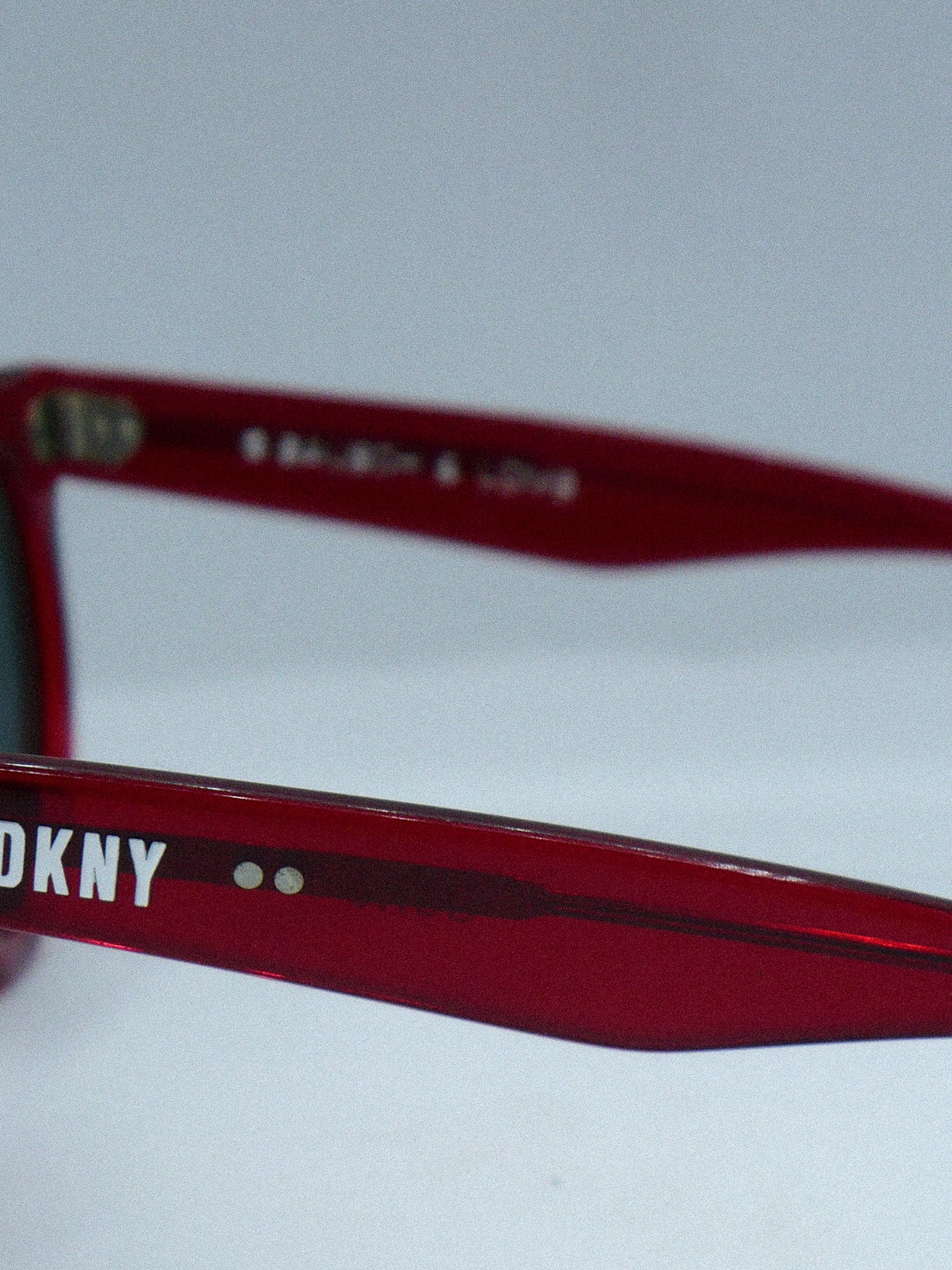 SOHO 1990s DKNY x  Bausch & Lomb Sunglasses brand title