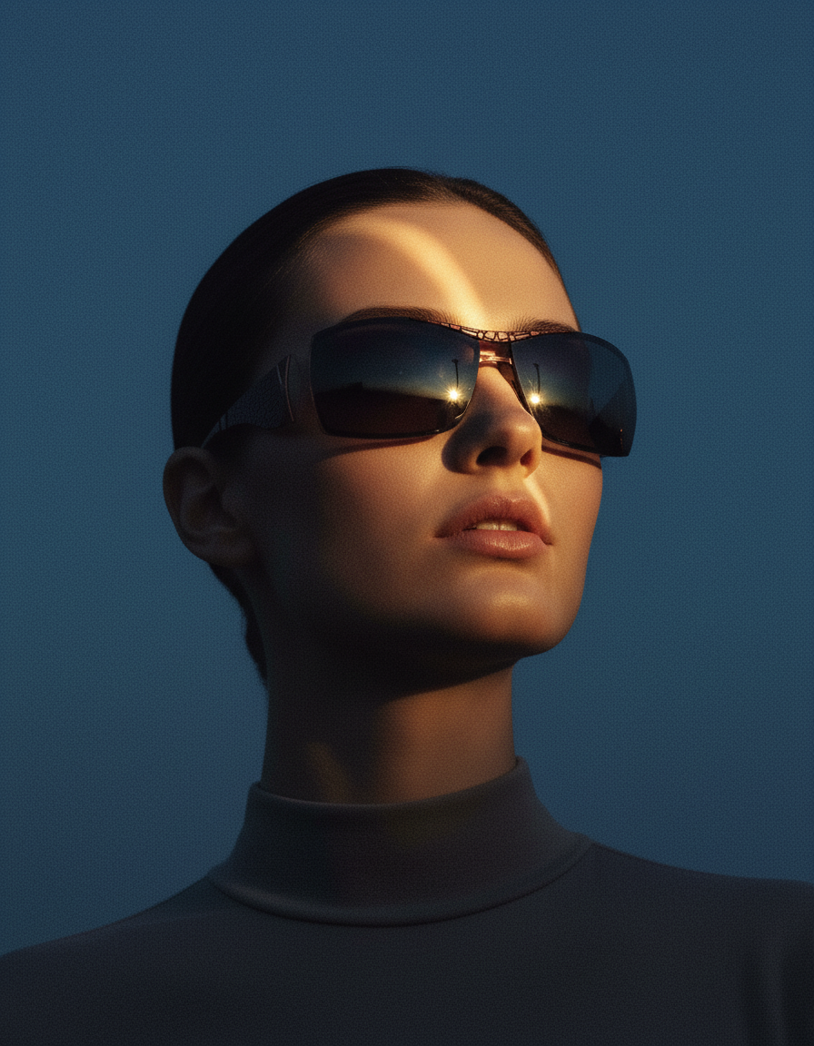 "Slither" 1990s Jean-Paul Gaultier Sunglasses