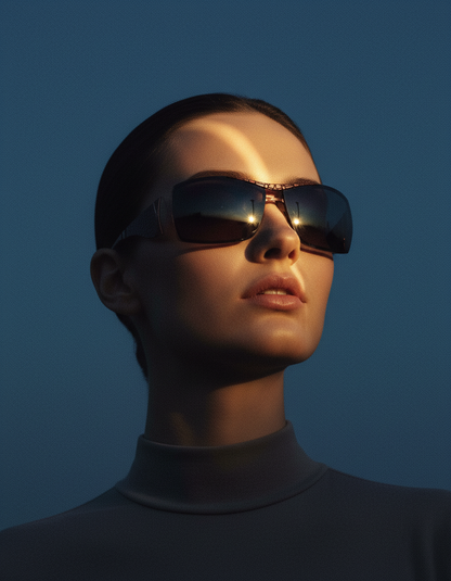 "Slither" 1990s Jean-Paul Gaultier Sunglasses