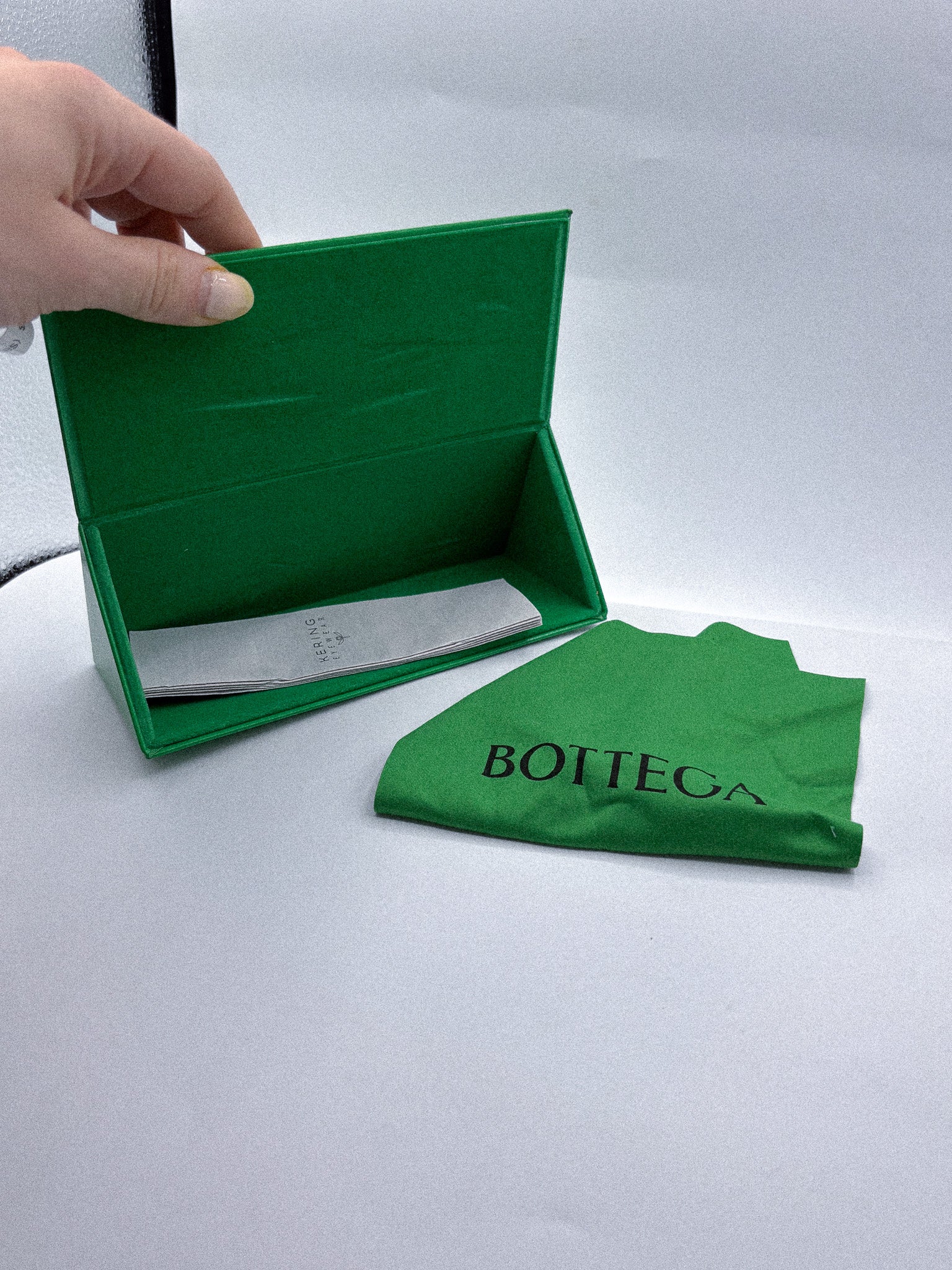 The Sculptor Bottega Veneta Sunglasses cleaning cloth