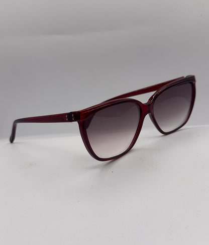 Touch of Red 1980s vintage Sunglasses, right side