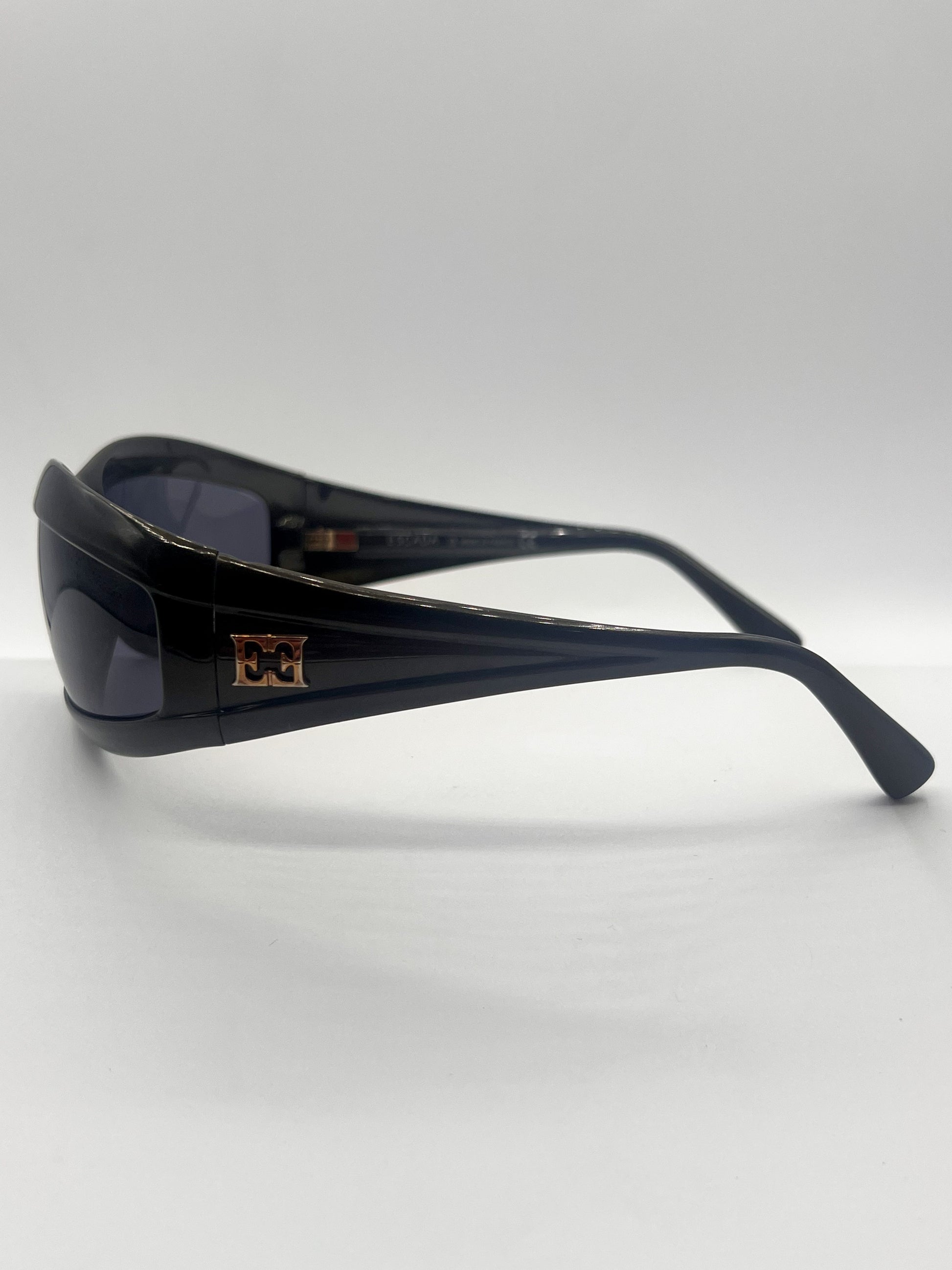Wrapped Y2K ESCADA vintage sunglasses , left side