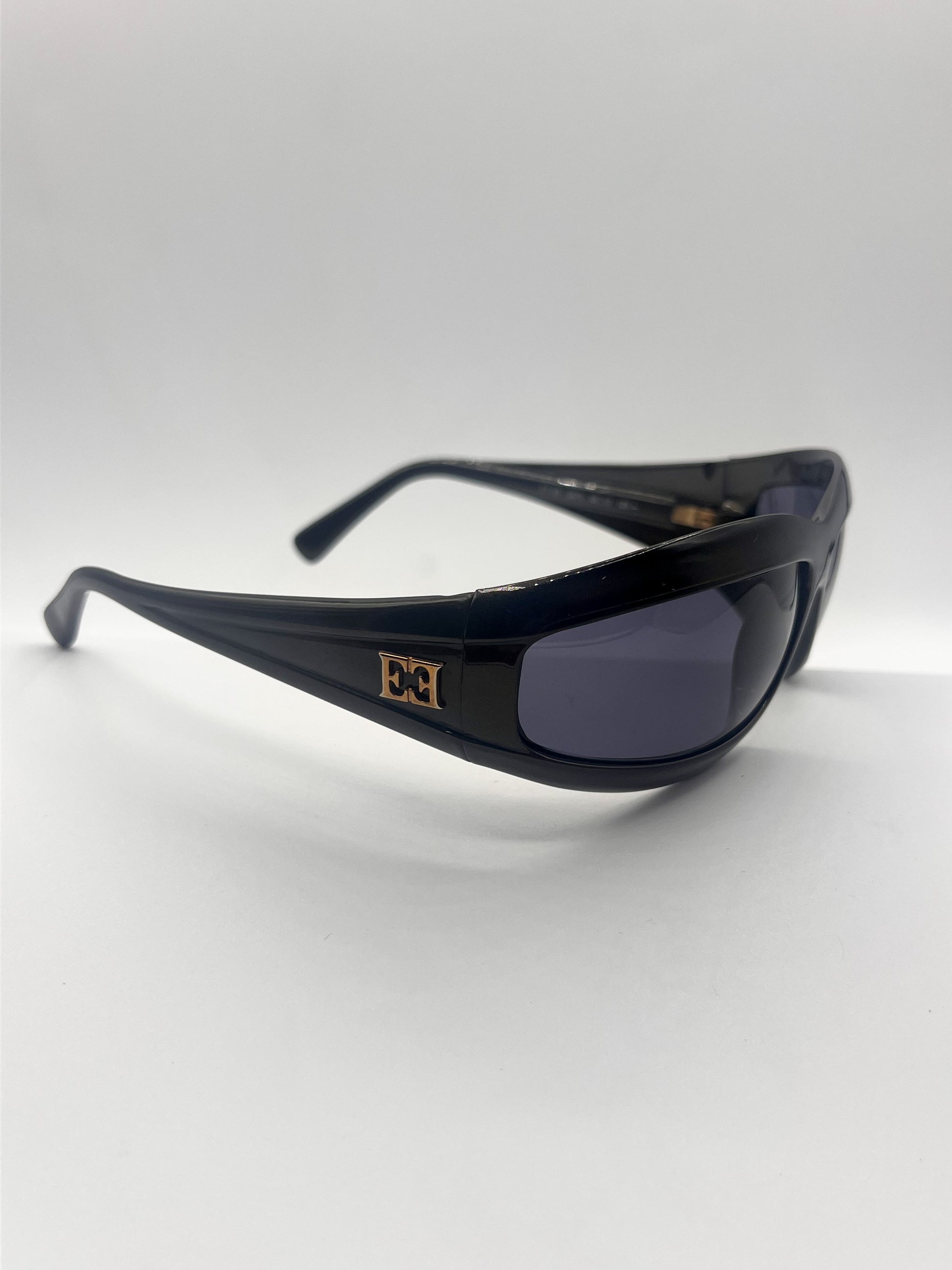 Wrapped Y2K ESCADA vintage sunglasses , right side